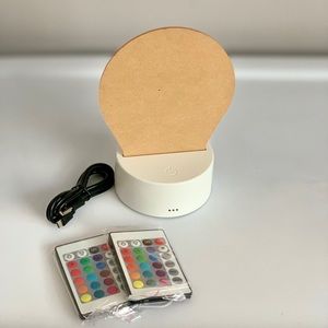 3D LED Light Base With Acrylic